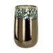 Ваза керамічна PTMD BLING vase round high s copper 20.0 x 14.0 см. 670 620-PT 670620-PT фото 1