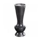 Ваза алюмінієва PTMD ALUM vase conincal s black 16.0 x 6.0 см. 648 362-PT 648362-PT фото 1