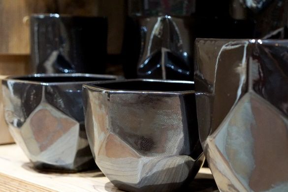 Ваза керамічна PTMD DAVIS vase l silver_nordic_shape 40.0 x 23.0 см. 672 251-PT 672251-PT фото