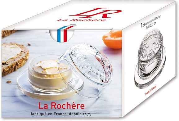 Ємність для масла / варення La Rochere SET DE 1 BEURRIER VERSAILLES 70мл. (640301-LR) 640301-LR фото