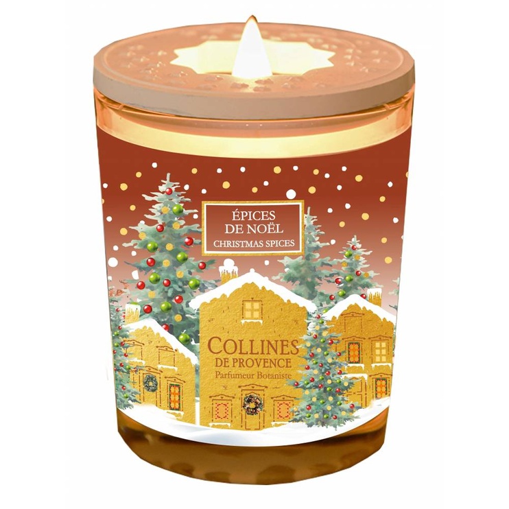 Ароматична свічка Collines de Provence CHRISTMAS Christmas Spices 180 г. C3508ENO C3508ENO фото