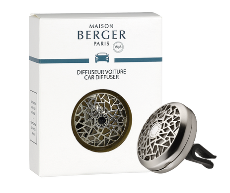 Корпус (без аромату) в машину Maison Berger GRAPHIC Nickel Mat (6410-BER) 6410-BER фото