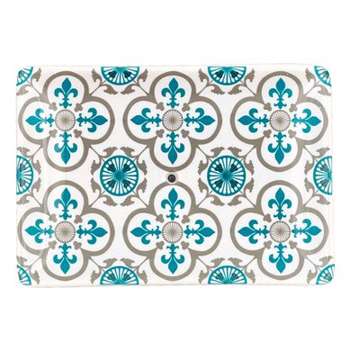 Мильниця Label Provence CERAMIQUE PLAT (12 x 8,5 x 2,5) Fleur De Lys Turquoise (CER81) CER81 фото