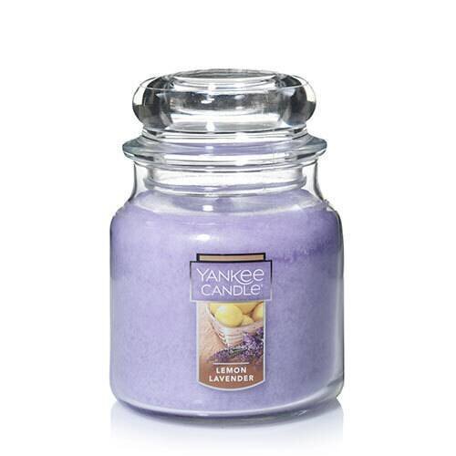 Ароматична свічка Yankee Candle CLASSIC SMALL до 30 годин горіння. Lemon Lavender (1073483E)