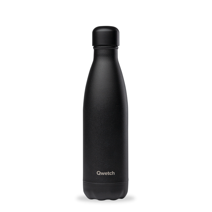 Пляшка (термо) Qwetch 500 ml. MATT Noir (All Black) (QD3220) QD3220 фото
