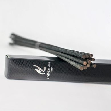 Палочки для Дифузора Hypno Casa (7шт. x 29 см. x 4 мм.) чорні, ротангові (200 мл.) арт: 1147B-HYP 1147B-HYP фото