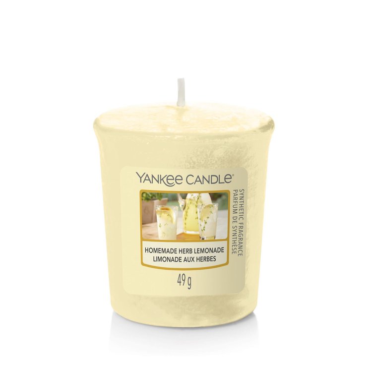 Ароматична свічка Yankee Candle VOTIVE 15 годин Homemade Herb Lemonade (1651489E)