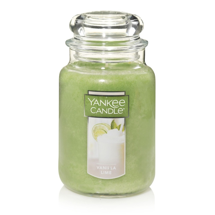 Ароматична свічка Yankee Candle CLASSIC LARGE до 150 годин горіння. Vanilla Lime (1106730E)