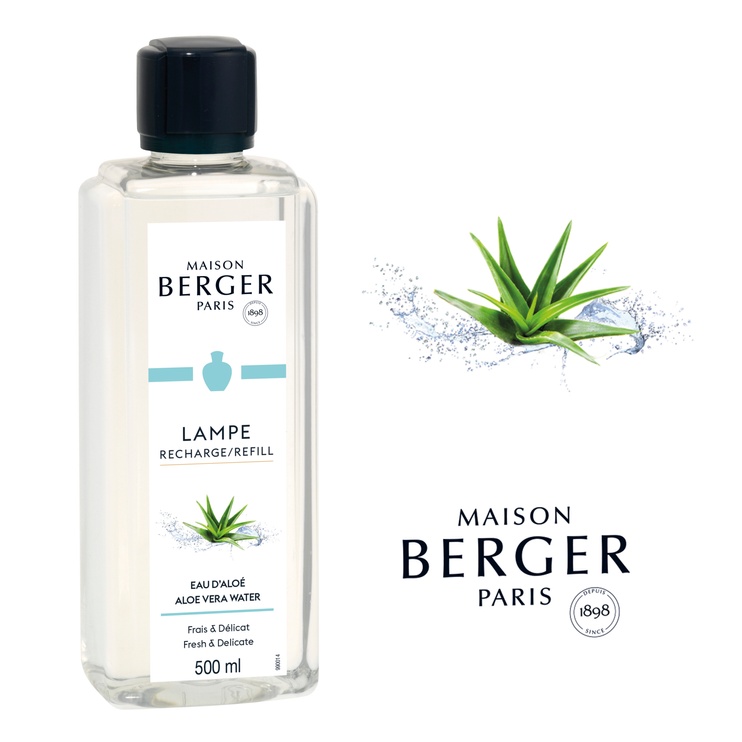 Аромат-наповнювач (Лампа Берже) Maison Berger Aloe Water 500 ml. (115142-BER), 500