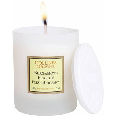 Ароматична свічка Collines de Provence LES NATURELLES Fresh Bergamot 180 гр. C0108BFR
