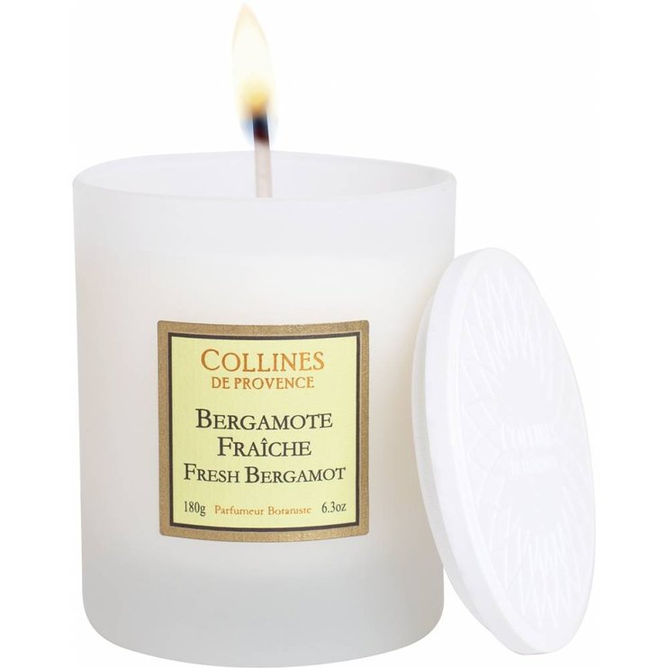 Ароматична свічка Collines de Provence LES NATURELLES Fresh Bergamot 180 гр. C0108BFR