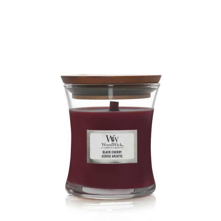 Ароматична свічка Woodwick MINI HOURGLASS 20 годин Black Cherry (98100E)