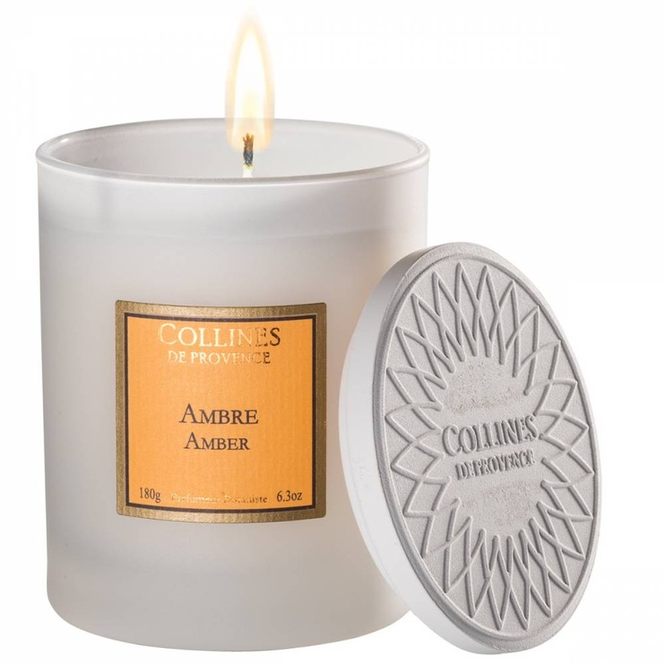 Ароматична свічка Collines de Provence LES NATURELLES Amber 180 гр. C0108AMB