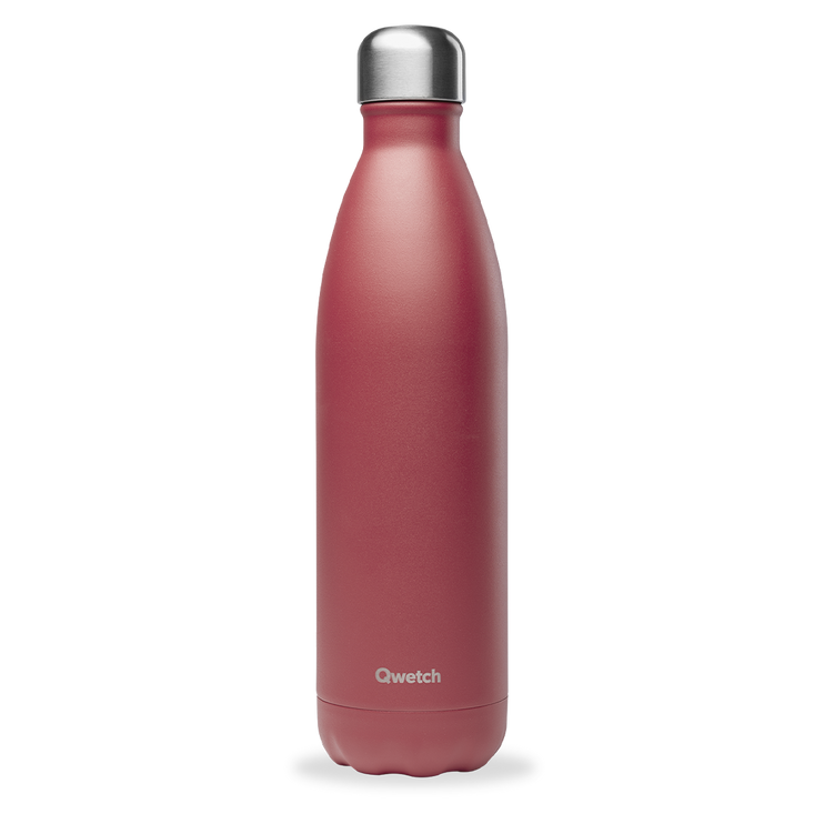 Пляшка (термо) Qwetch 750 мл. INSULATED MATT Pinkwood (QD3452), Рожевий
