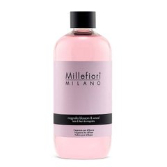Наполнитель для аромадиффузора Millefiori MILANO REFILL 500мл. Magnolia Blossom & Wood (7REMW), 1