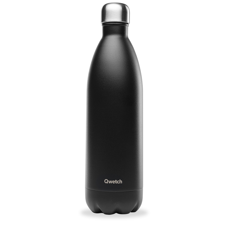 Пляшка (термо) Qwetch 1L MATT Noir (QD3171), Черный