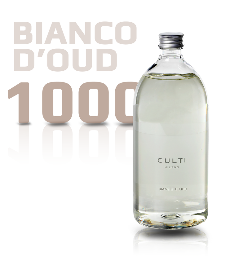 Рефіл (наповнювач до аромадифузору) CULTI Milano 1000 мл. Bianco D'Oud (92040-CLT) 92040-CLT фото