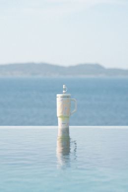Кухоль (термо) TRAVEL CUP 900 мл. Waves - Sable (QD3963) QD3963 фото