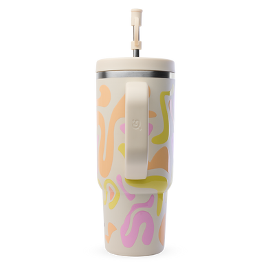 Кухоль (термо) TRAVEL CUP 900 мл. Waves - Sable (QD3963) QD3963 фото