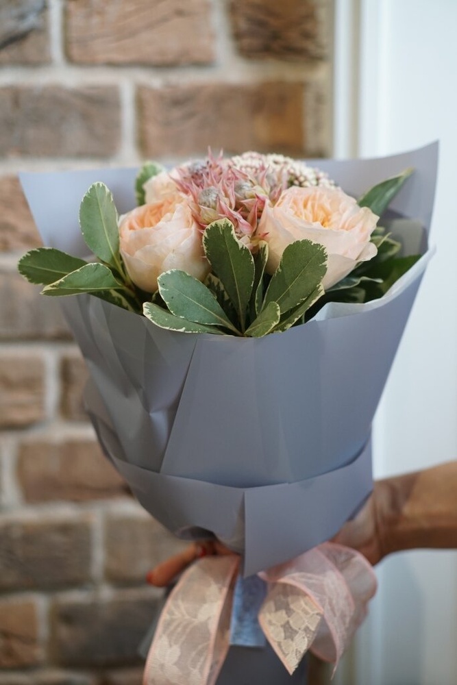 Букет квітів з доставкою Весільний комплімент бк2045 бк2045 фото