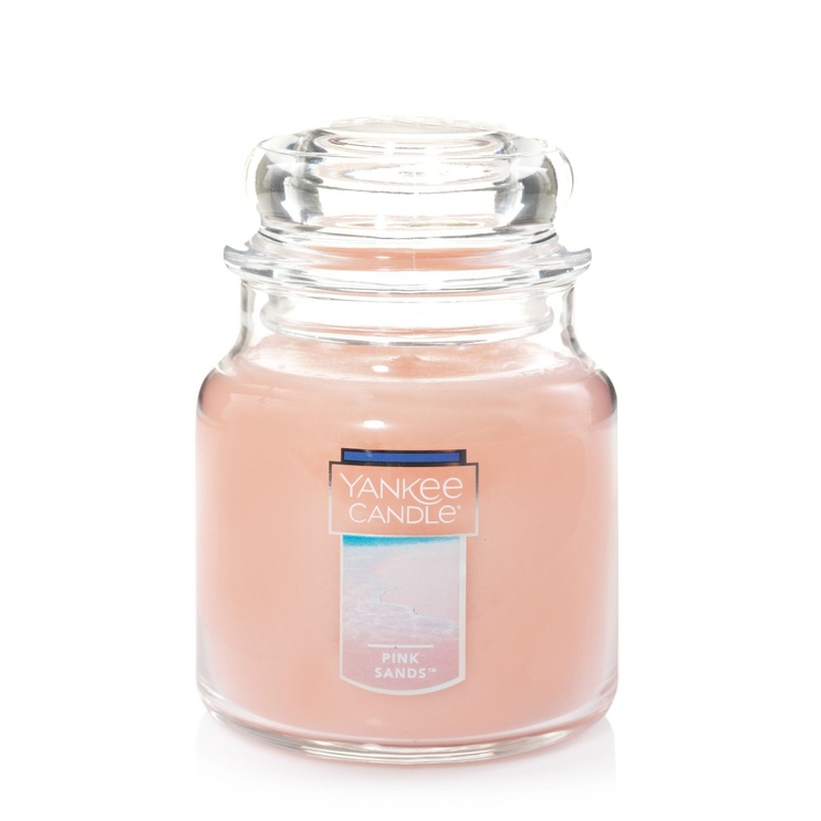 Ароматична свічка Yankee Candle CLASSIC MEDIUM до 75 годин горіння. Pink Sands™ (1205340E)