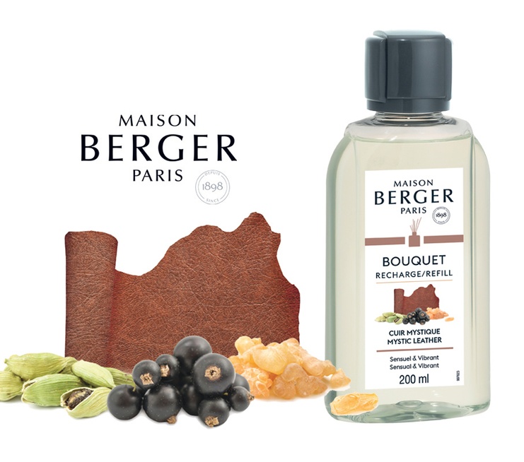Наповнювач (Аромадифузор) Maison Berger 200 ml. Mystic Leather (6866-BER) 6866-BER фото