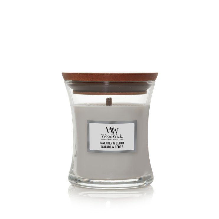 Ароматична свічка Woodwick MINI HOURGLASS 20 годин Lavender & Cedar (1666278E)