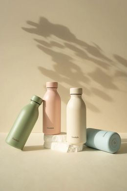 Пляшка (термо) Qwetch ICON 500 ml. Pastel blue (QD3805) QD3805 фото