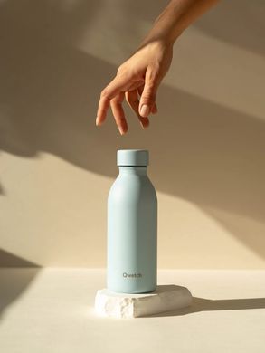 Пляшка (термо) Qwetch ICON 500 ml. Pastel blue (QD3805) QD3805 фото