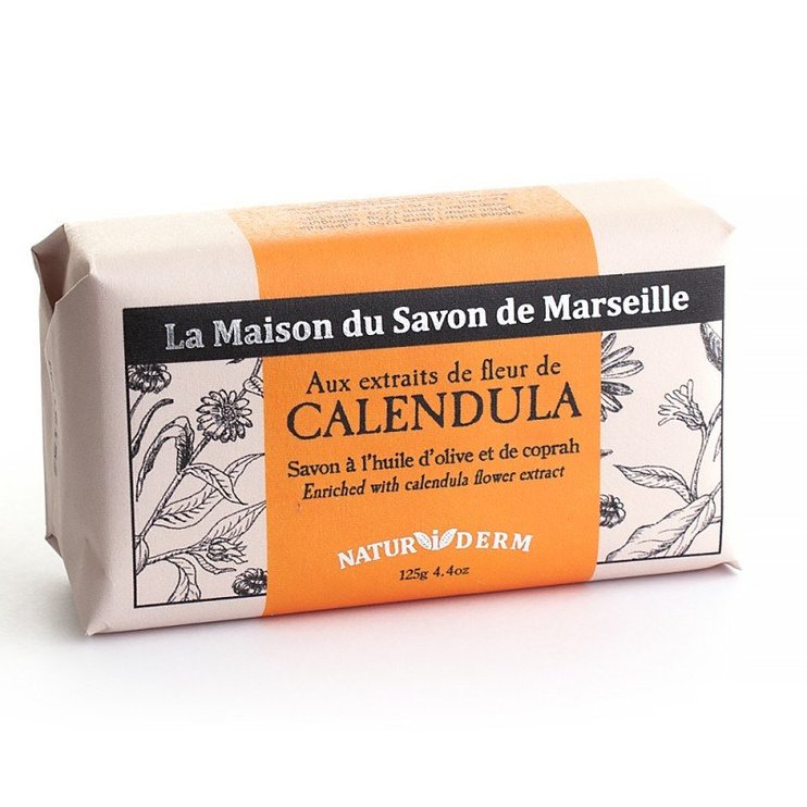Органічне мило La Maison du Savon Marseille - NATUR I DERM - CALENDULA 125 г M12613