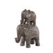 Статуетка (два слони) PTMD DUMBA DOUBLE ELEPHANT (20x10x29) Brown (708290-PT) 708290-PT фото 1
