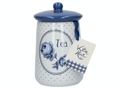 Емкость для чая Katie Alice INDIGO CERAMIC TEA JAR d:10 см. 400 мл. (5176119-KA)