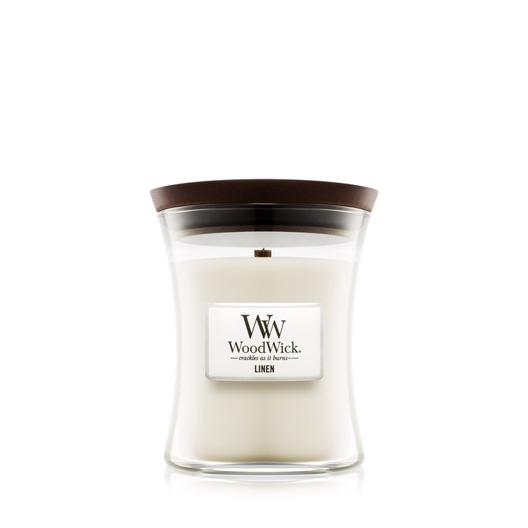 Ароматична свічка Woodwick MINI HOURGLASS 20 годин Linen (98135E)