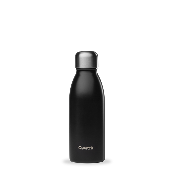 Пляшка Qwetch 500 мл. SINGLE WALL ORIGINALS Black (QD7002), Черный
