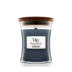 Ароматическая свеча Woodwick MEDIUM HOURGLASS 60 часов Evening Onyx (92050E)