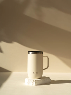 Чашка (з ситечком) TEAPOT 470 ml. Sand (QM6219) QM6219 фото