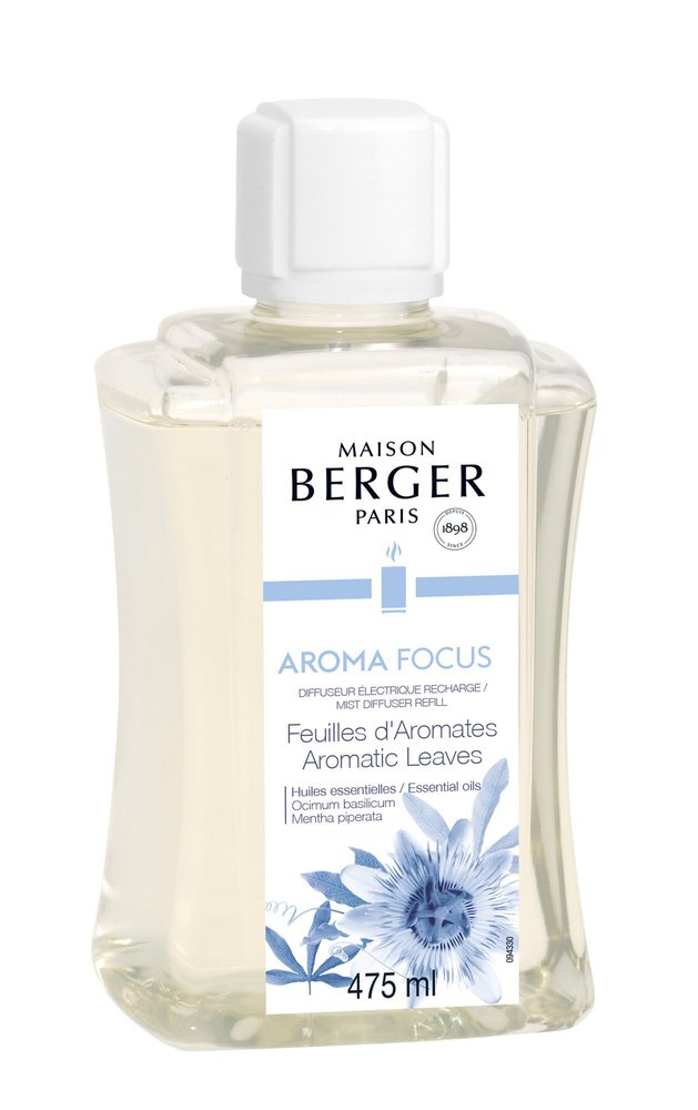 Наповнювач (ультразвуковий дифузор) Maison Berger AROMA FOCUS: Aromatic Leaves 475мл. (6492-BER), 475