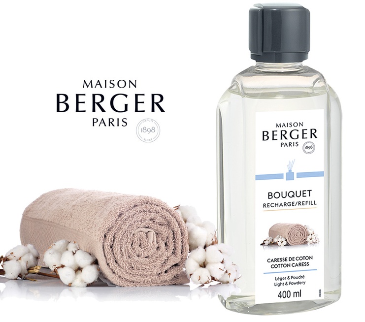 Наповнювач (Аромадифузор) Maison Berger 400 ml. Cotton Caress (6806-BER) 6806-BER фото