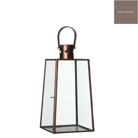 Ліхтар LANTERN LIVORNO COPPER 133340-EDL MICA L16W16H32.5(р) 133340-EDL фото