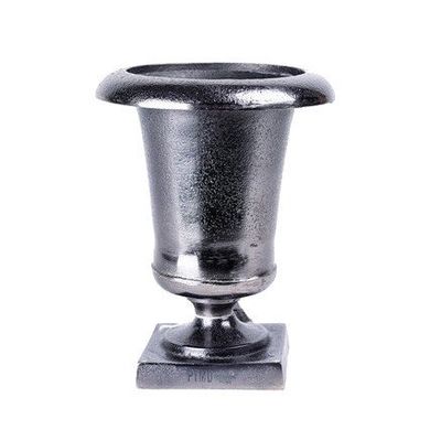 Ваза алюмінієва PTMD ALU vase round chalice m black 22.0 x 17.0 см. 656 675-PT 656675-PT фото