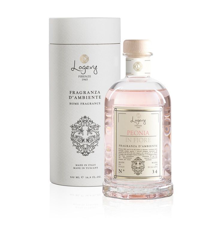Аромадифузор Logevy Firenze 1'000 ML Peonia in Fiore (Квітка Піона) (LOG0246) LOG0246 фото