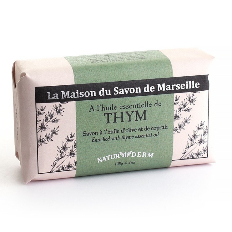 Органічне мило La Maison du Savon Marseille NATUR I DERM - THYM 125 г M12618 M12618 фото