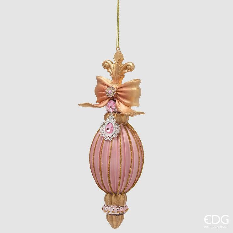 Подвiс-декор EDG FUSO RIGHE MIX H.22 D.7 Antique Pink (6501453A556) 6501453A556 фото