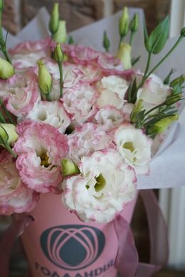 Букет квітів з доставкою Моно Еустома бк2052 бк2052 фото