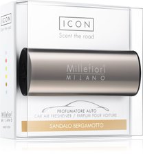 Автомобильный диффузор Millefiori ICON METALLO 53 Sandalo Bergamotto (16CAR53)