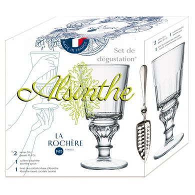 Набір склянок (2 шт.) La Rochere SET DE 2 VERRES ABSINTHE 300мл. (640501) 640501-LR фото