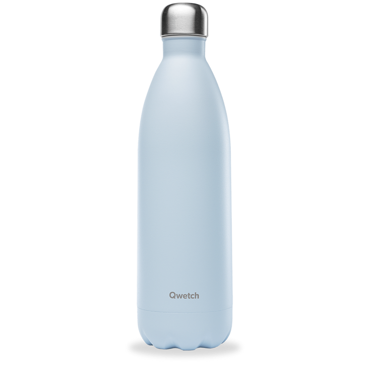 Пляшка (термо) Qwetch 1L PASTEL Bleu (QD3701) QD3701 фото