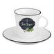 Чашка з блюдцем Easy Life KITCHEN BASIC TEA 300 мл. (R1601-KIBT) R1601-KIBT фото 1