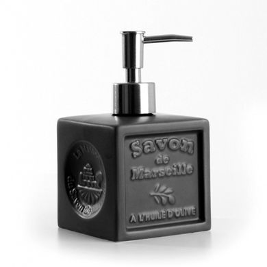 Дозатор (для рідкого мила) LMDSM CERAMIC LIQUID SOAP DISPENSER - CUBE BLACK (M41033) M41033 фото