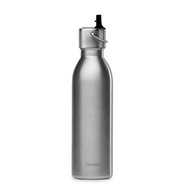 Пляшка (термо) Qwetch ACTIVE 600 ml. Brushed steel (QD3615S) QD3615S фото
